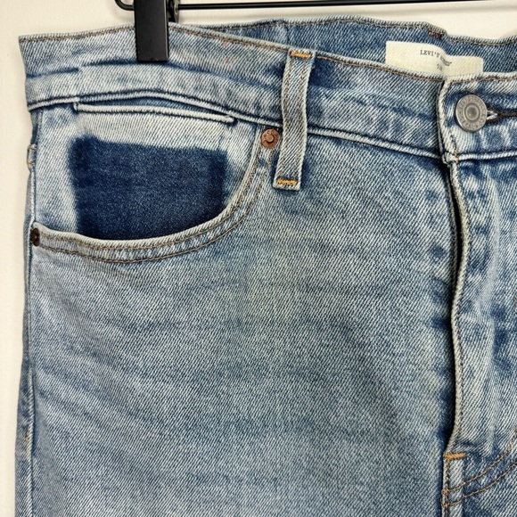 Levi's 510 Skinny Jeans Altered Fit Size 32 - Picture 10 of 11